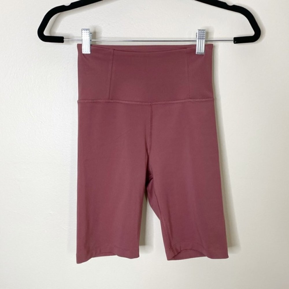 Girlfriend Collective Fig Float Bike Shorts